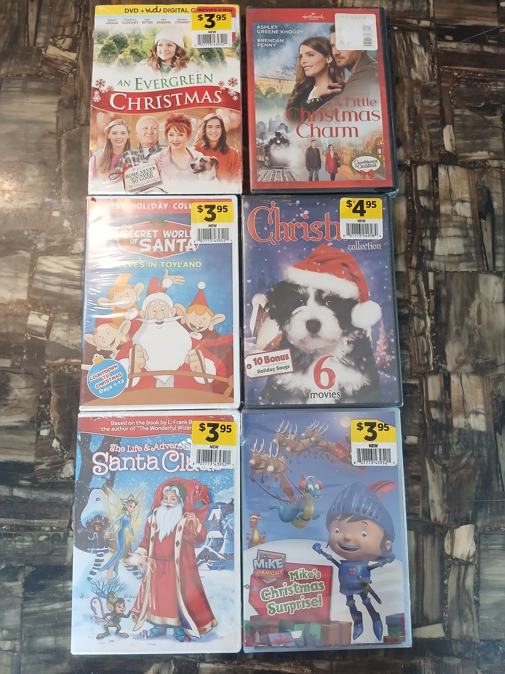 6 Holiday DVD Lot - Christmas Movies Collection